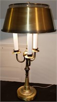 Gold Tone candelabra lamp