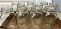 10 quart size canning jars