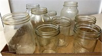 Misc canning jars
