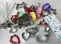 Metal cookie cutters and more