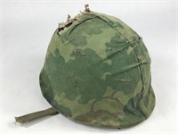 Vintage Vietnam-Era Steel Helmet