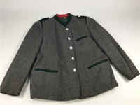 VTG Boy's Wool Jacket w/Flannel  Lining