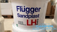 2 stk. Flügger Sandplast LH Ekstra, Let medium