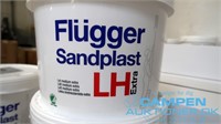 3 stk. Flügger Sandplast LH Ekstra, Let medium