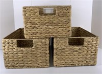 3 Storage Baskets
