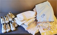 Vintage Baby Clothes, Blankets