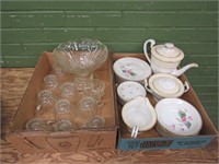 Noritake China + Punch Bowl