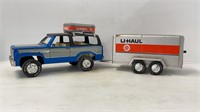 Nylint Truck & UHAUL Trailer
