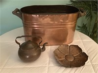 3 - Copper decorative items