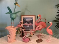 10 - flamingo decorative items
