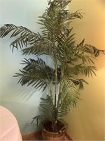 Faux palm tree