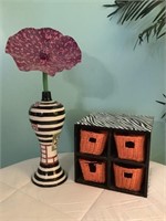Vase and storage bin