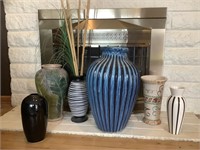6 - decorative pottery items