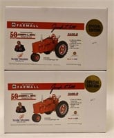 (2) 1/16 Scale Models Farmall Super MD Tractors