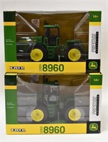 (2) 1/32 Ertl John Deere 8960 Tractors
