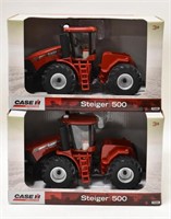 (2) 1/32 Ertl Case IH Steiger 500 Tractor