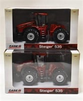 (2) 1/32 Ertl Case IH Steiger 535 Tractors