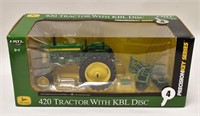 1/16 John Deere 420 Tractor w KBL Disc Precision