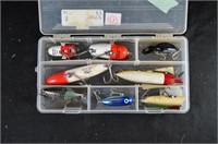 (8) Vintage Heddon Fishing Lures