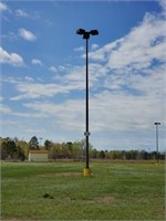 ALUMINUM 3 LIGHT POLE