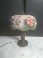 Painted Glass Lamp