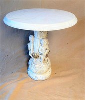 roman style end table