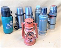 vintage thermos- lantern