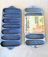 cast iron cornbread pans- Wagner ware