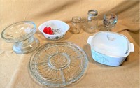 misc glass kitchenwares