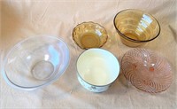 fancy glass bowls & more