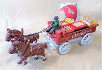 Coca-Cola, cast iron toy- reproduction