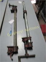 2-PIPE CLAMPS; 18"