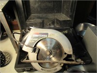 CRAFTSMAN 7.25" CIRCULAR CASE; IN CASE; 5200 RPM;