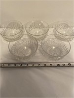 5 - Glass bowls