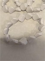 White stone bracelet - new