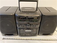 Large boom box radio/tape/cd player - seller said