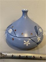 Decorative ceramic container