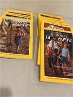 1991 1992 National Geographic magazines