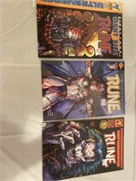 Malibu comics comic books lot of 3