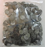 Bag of 500 - 1943 Lincoln steel wheat cents