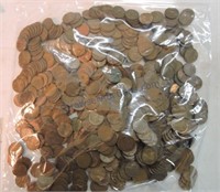 Bag of 576 Lincoln wheat cents