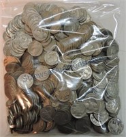 Bag of 410 Buffalo nickels