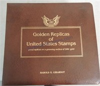 Golden Replicas of US Stamps, FDC album