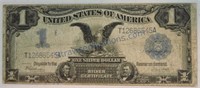 1899 $1 Black Eagle silver certificate