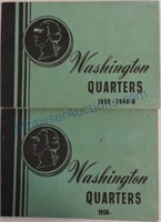 Washington quarter album 1932-59, complete,