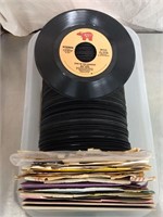 Large Lot of 45 RPMRecords