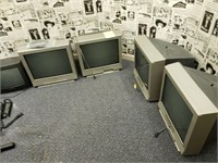 five televisions