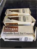 Lots of three Morgan adjustable recoil