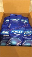 Set of 12 Halls Relief Cough Drops