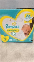 Pampers Swaddlers, Size N